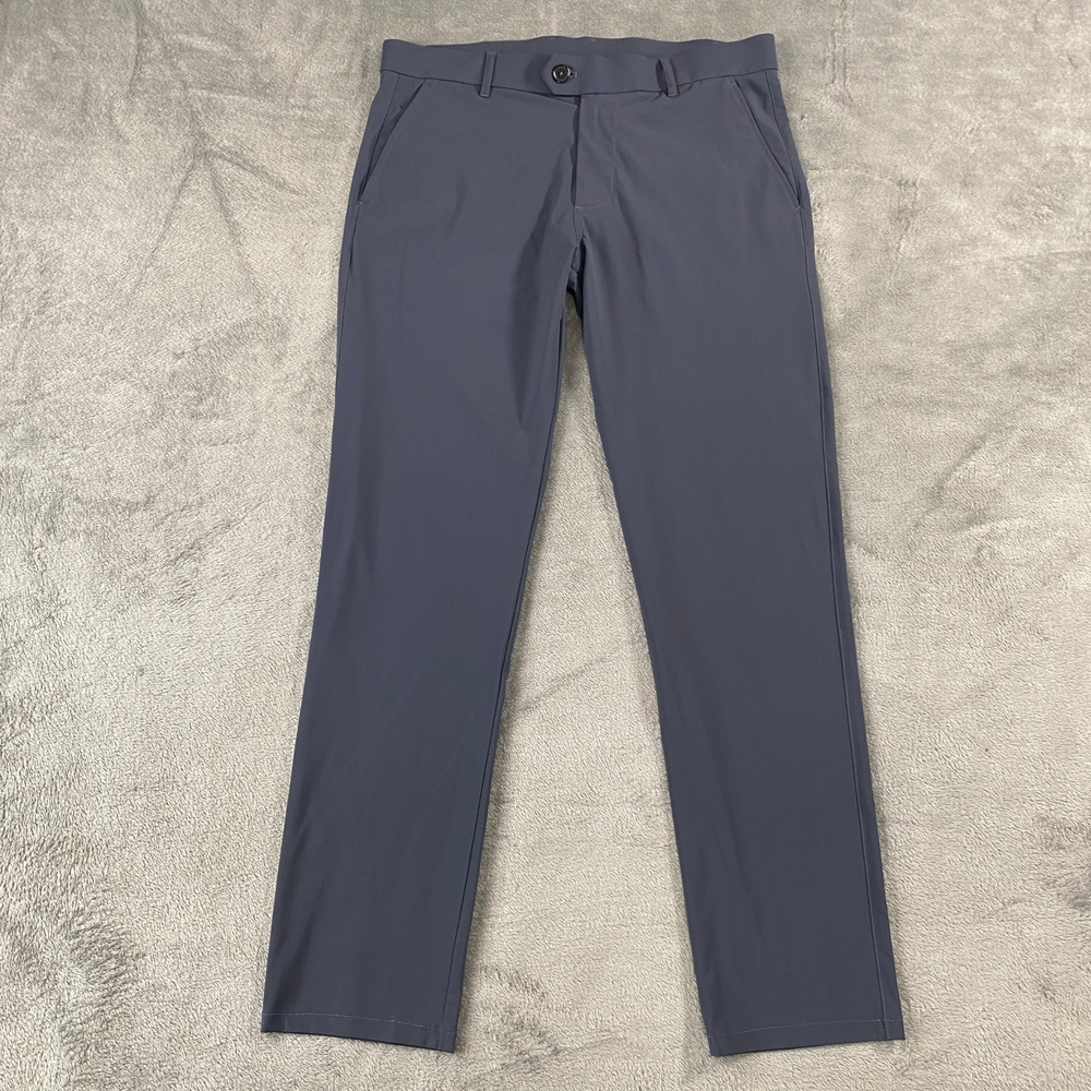 Greyson Montauk Golf Pants Mens 32x32 (Fits 32x30) Blue Stretch Performance